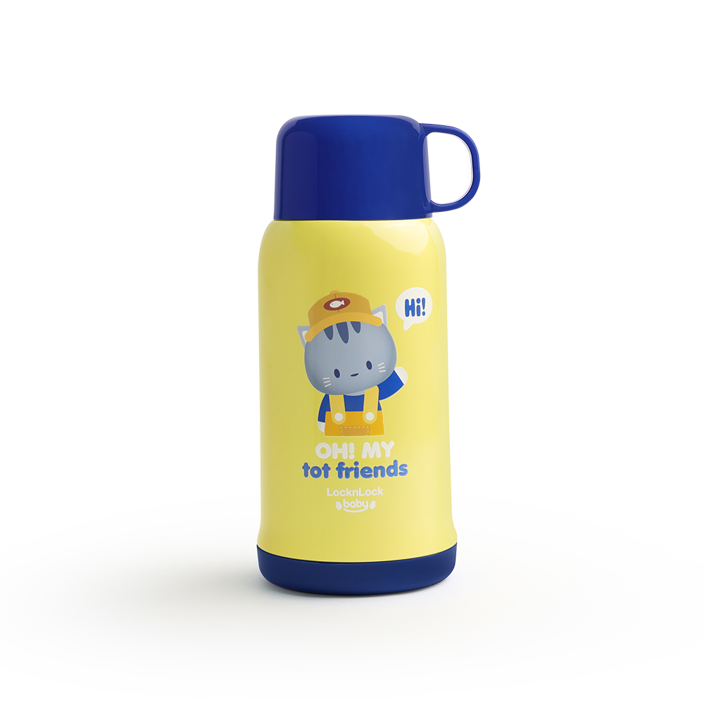 Bình Giữ Nhiệt Trẻ Em LocknLock 550ML - Victory Kids - 4 Màu (Xanh Dương, Xanh Lá, Vàng, Vàng Nhạt) - LHC1475, , large image number 6